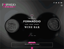 Tablet Screenshot of formaggiohonolulu.com